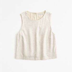 Abercrombie Linen Top - Beige